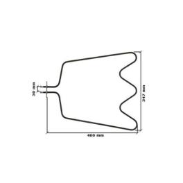 Rezistenta inferioara cuptor electric Whirlpool, Bauknecht, Privileg, Ikea